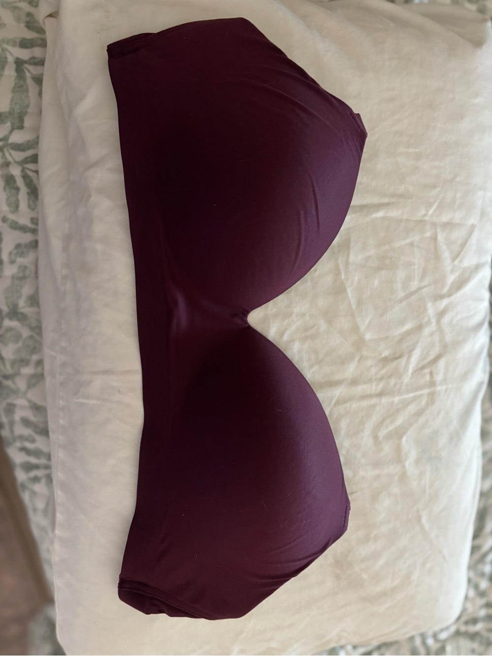 Soma Strapless Bandeau Bra in Plum